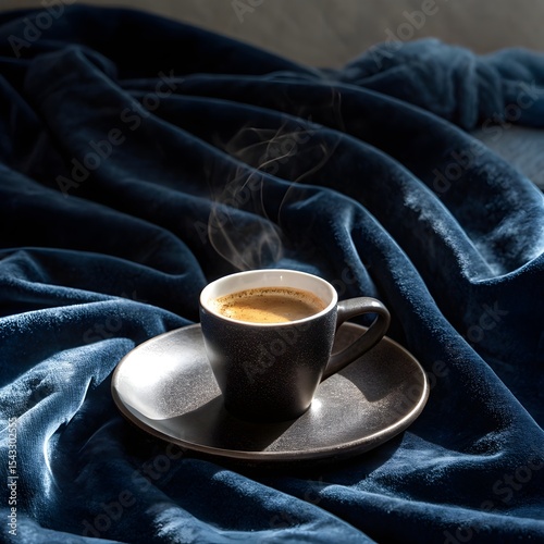 Late Espresso in Velvet Silence