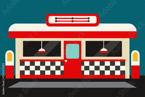 Transportation flat vector icon set: car, bus, train, and bus stop illustrations
