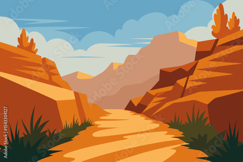 Desert mountains at sunrise and sunset, a vibrant Arizona landscape