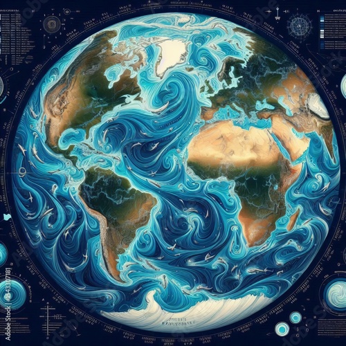 Ocean Currents and their directions