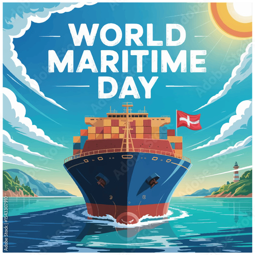 World Maritime Day flyer image 25.eps