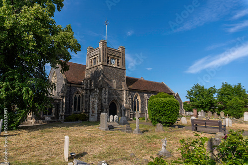 St Marys Church in Walton, Felixstowe, Suffolk, UK