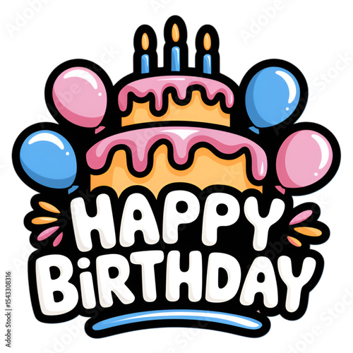 birthday cake with candles