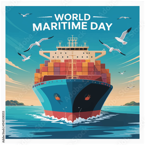 World Maritime Day flyer image 13.eps