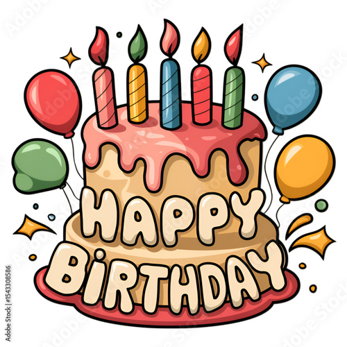 birthday cake set