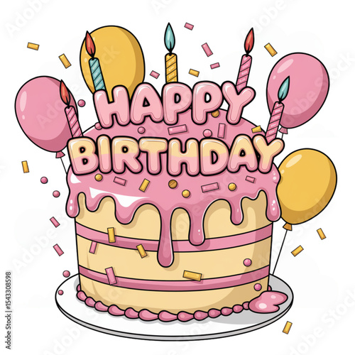 happy birthday cake