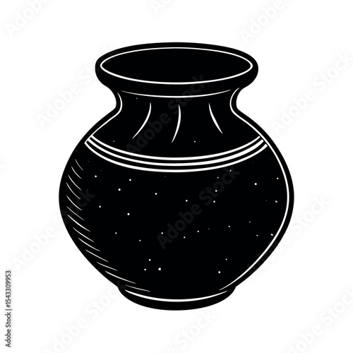 Clay Pot Illustration