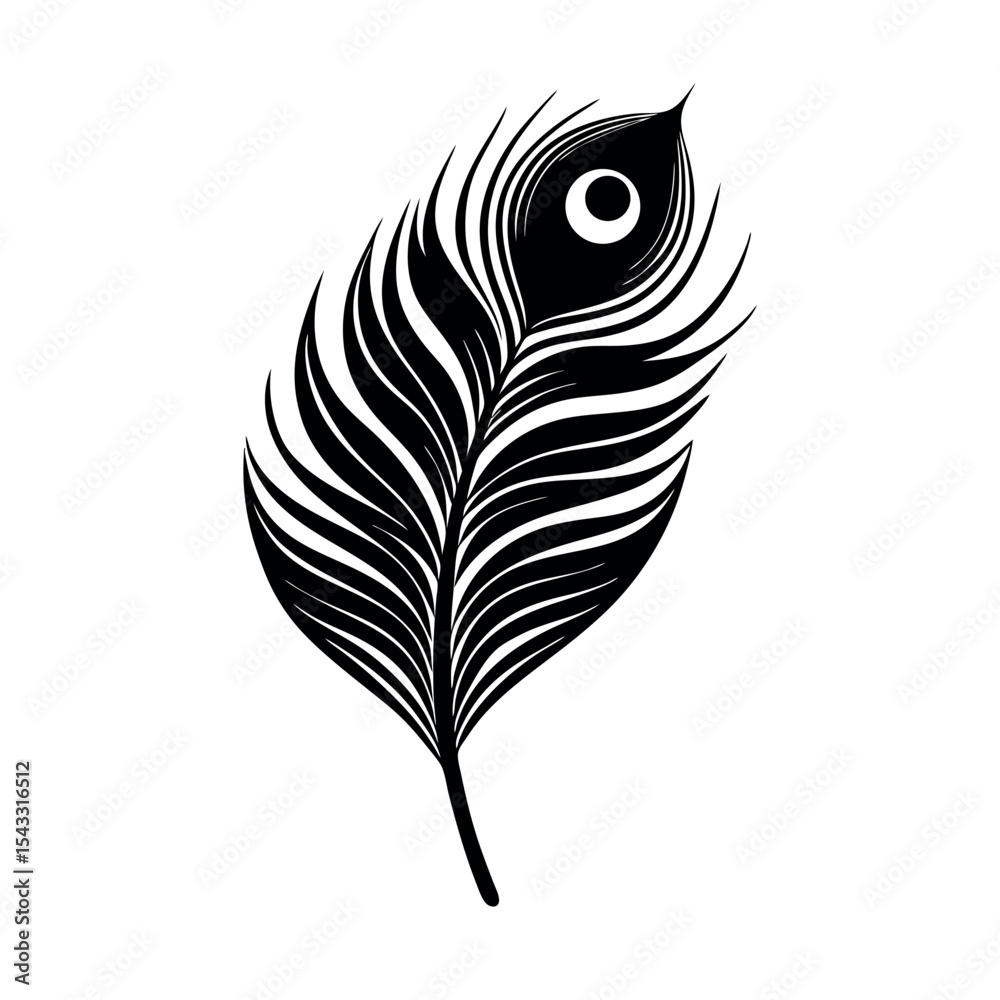 Obraz premium Peacock Feather Design