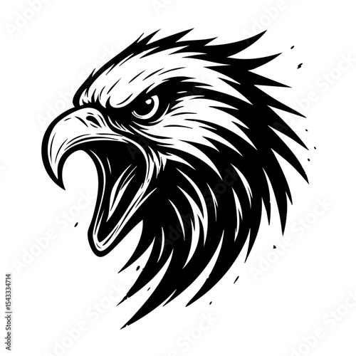 eagle head vector