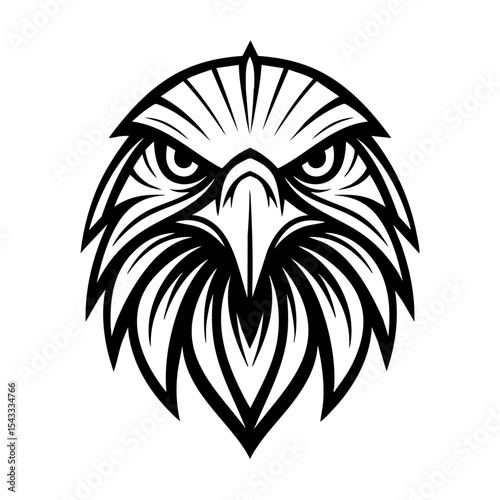 eagle head vector