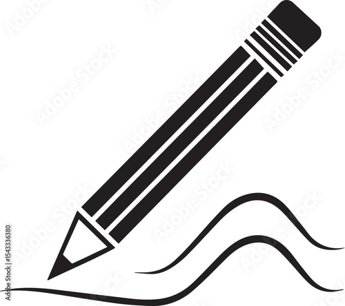 pencil vector design icon style art illustrator