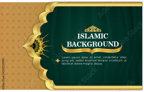 arabic calligraphy banner design Vector 