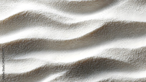 Soft sand texture background natural ripple wind pattern bird eye view of beach or desert scene great travel relaxation nature related concepts white background 