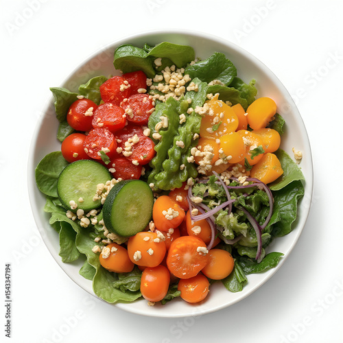 fresh vegetable salad