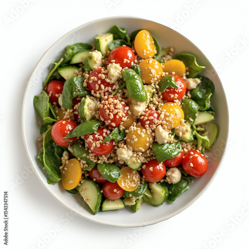 salad with vegetables