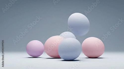 Satisfying Animation of 3D Spheres Colliding Softly