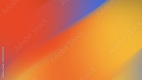 Tech Inspired Blue Orange Gradient 4K Loop for Animation and Motion Graphics