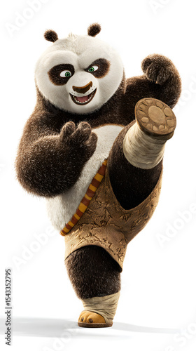 Po from Kung Fu Panda Ready to Fight