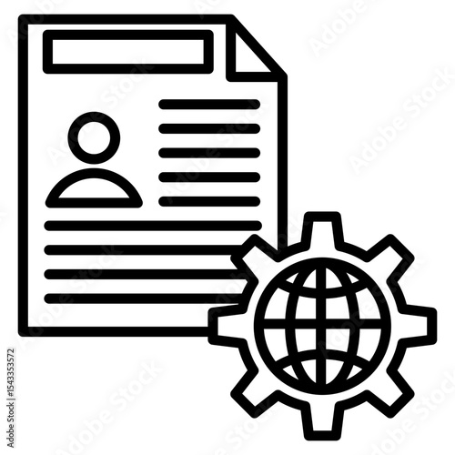outsourching icon