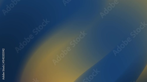Elegant Gradient Background in Blue Orange Tone, Loop Ready for Use