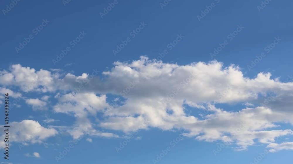 blue sky with clouds