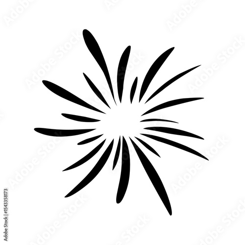 Splash silhouette with droplets. Water drops shapes, liquid burst splashes and ink blot hand drawn vector set of silhouette droplet, drop liquid illustration