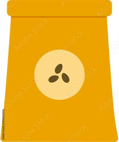 a packet of plant seeds