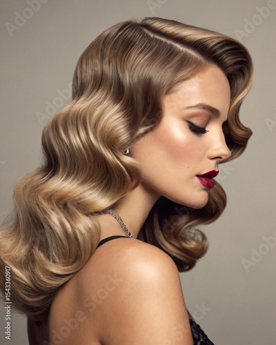 Old Hollywood Glam Is Back – These Waves Are Pure Red Carpet Perfection photo