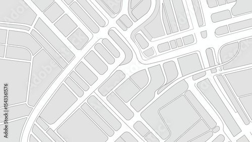 Urban Planning City Streets and Residential Areas Design
