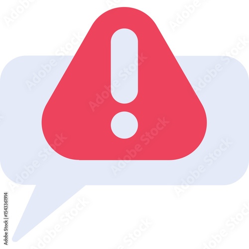 Error Message Vector Icon Design