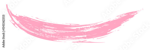 Różowa smuga plama farby