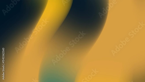 Seamless Motion of Blue and Orange Abstract Blurred Background in 4K