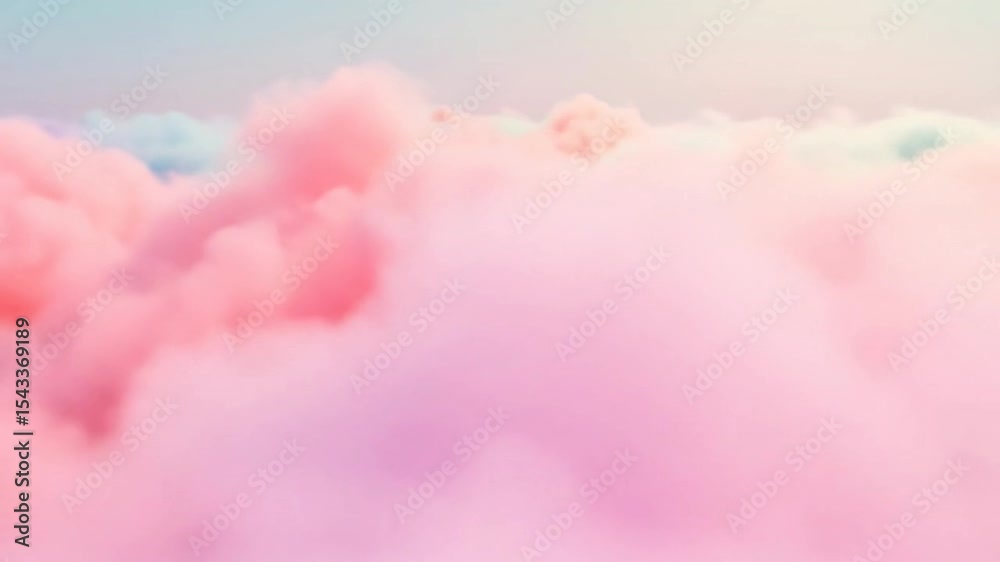 pink sky with clouds