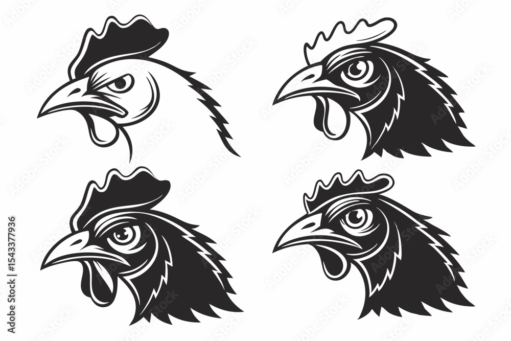 Obraz premium rooster and hen