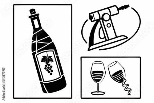 bottle and glass