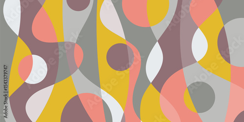 Wallpaper Mural Background with hand drawn doodle lines art. Torontodigital.ca