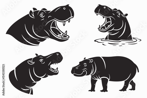 rhino vector illustration