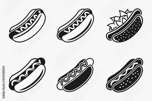 vector illustration of a set of vegetables