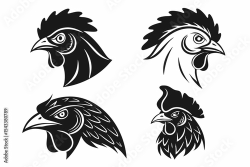 set of chicken