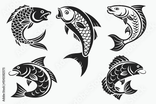 tribal tattoo set