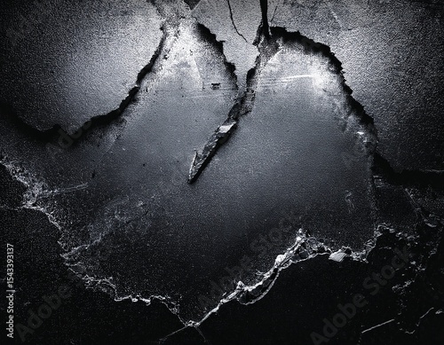 vintage grunge threshold effect on metal background cracked surface with particles and noise used in banners posters and flyer design themes