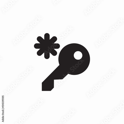 key set icon sign vector