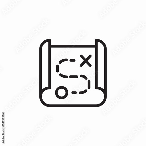 paper plan icon sign vector
