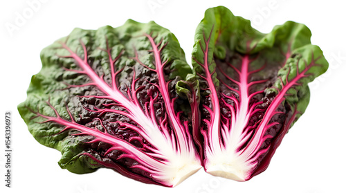 fresh cabbage isolated on transparent background