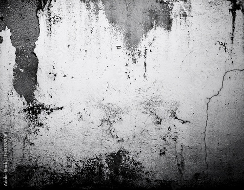 grunge urban texture grunge background of black and white white concrete wall retro surface texture in black and white vintage distress background