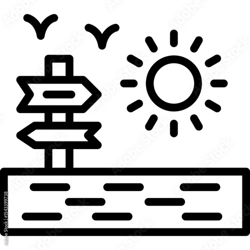 Signboard Icon