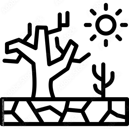 Dry Tree Icon