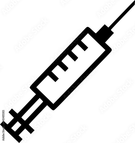 syringe icon vector illustration
