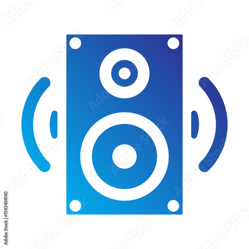 Speaker icon used for audio playback or volume control.