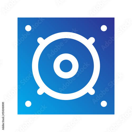 Vinyl record icon symbolizing music or DJ content.